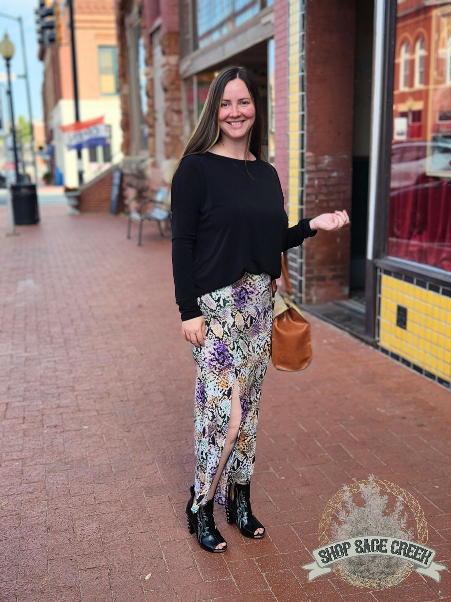 Black Dolman Sleeve Top