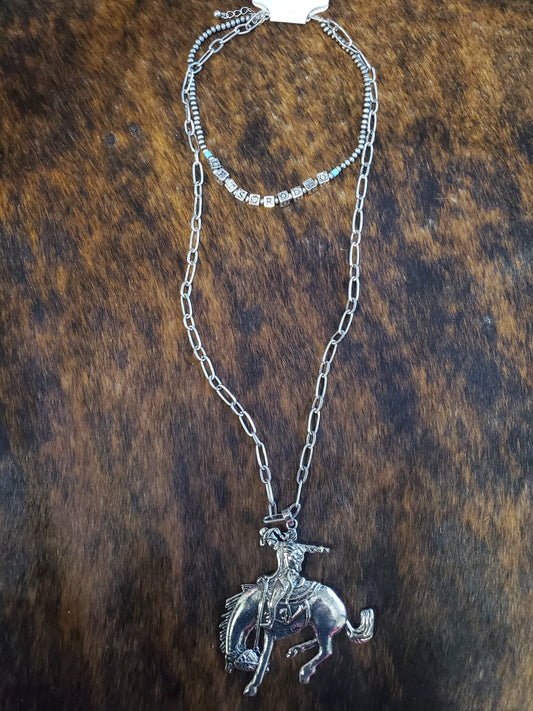 Western style necklace