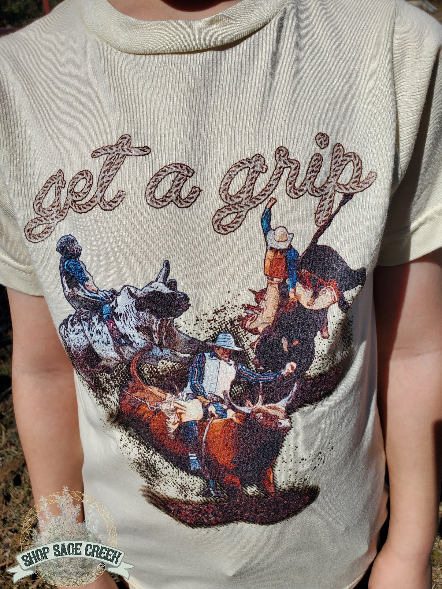 Get A Grip Children's Bullriding Tee