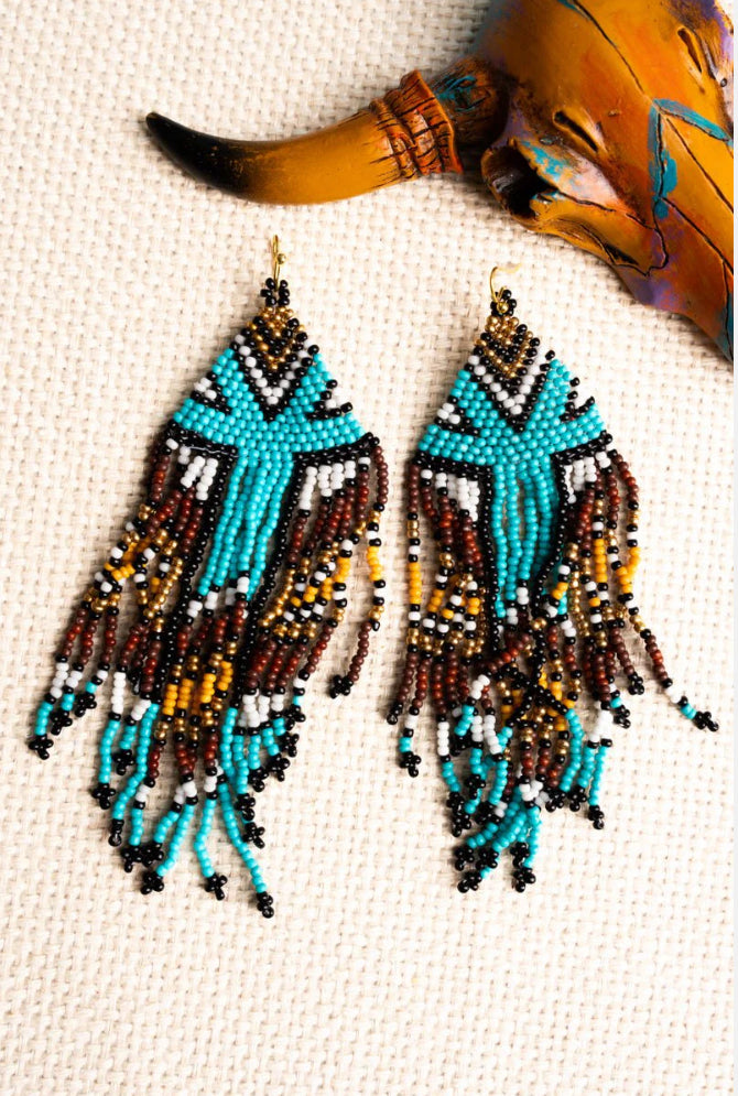 Beaded earrings
