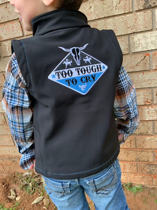 Kids western style vest