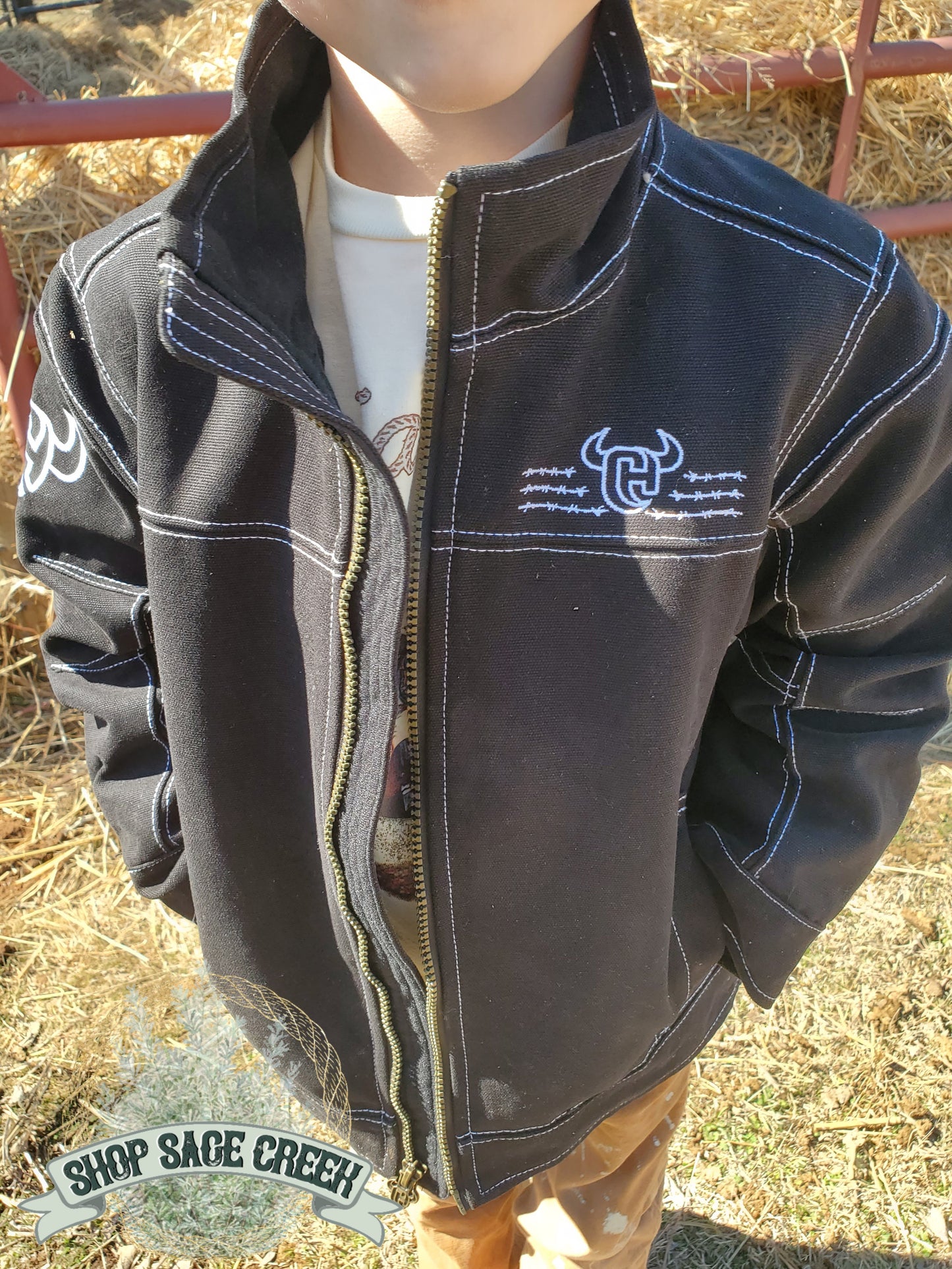 Black Canvas Woodsman Jacket