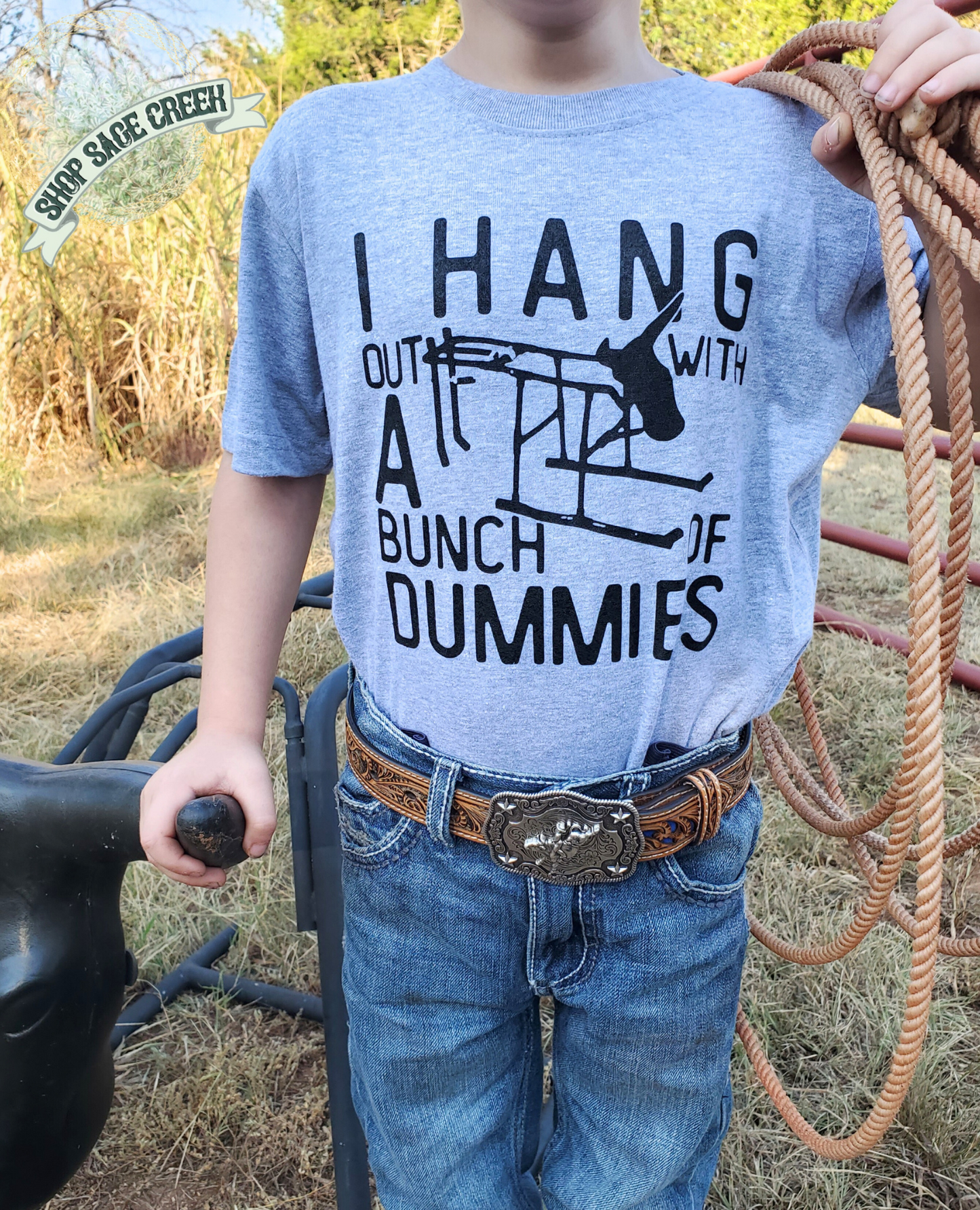 I Hang Out With A Bunch Of Dummies Tee