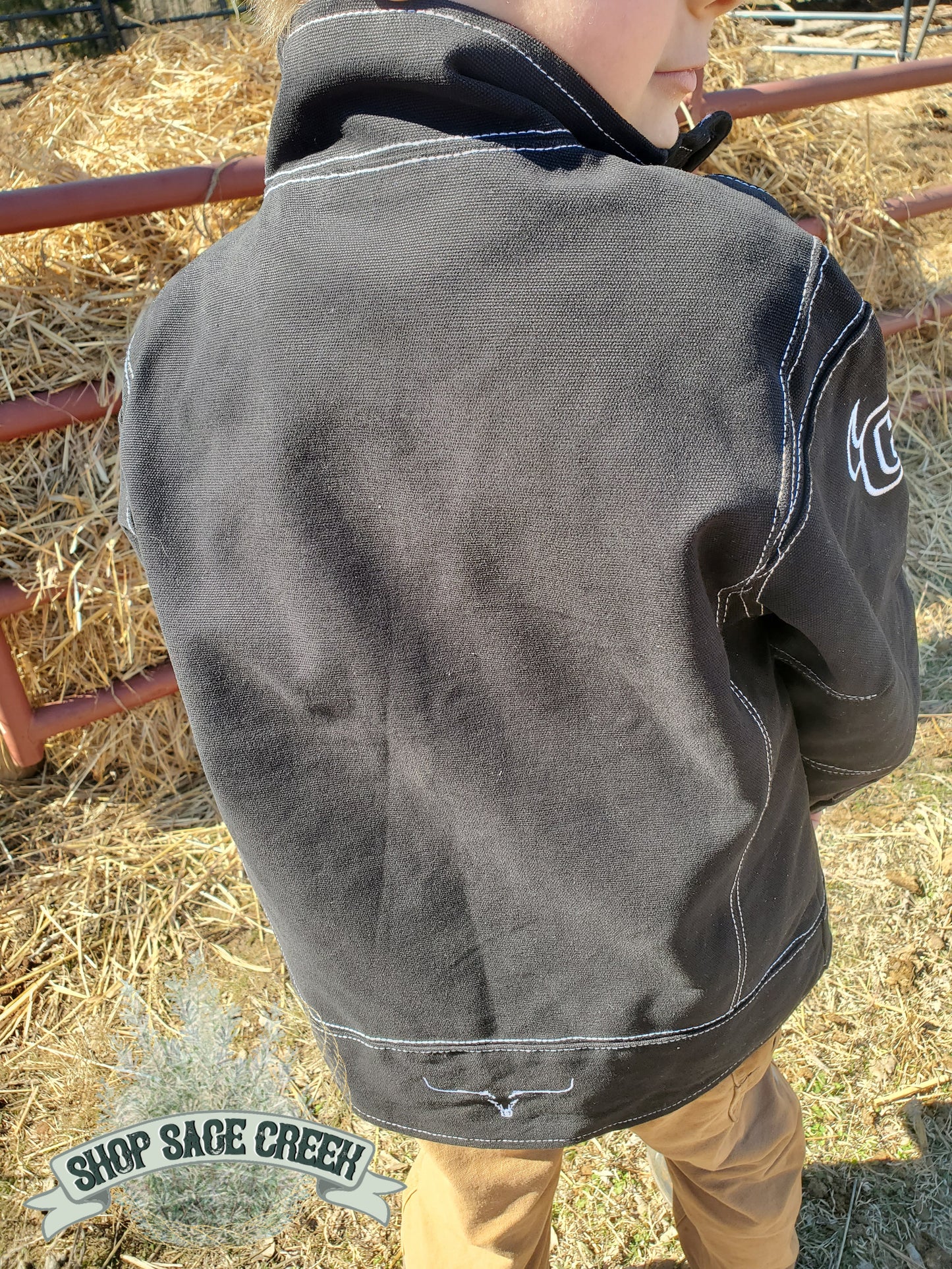 Black Canvas Woodsman Jacket