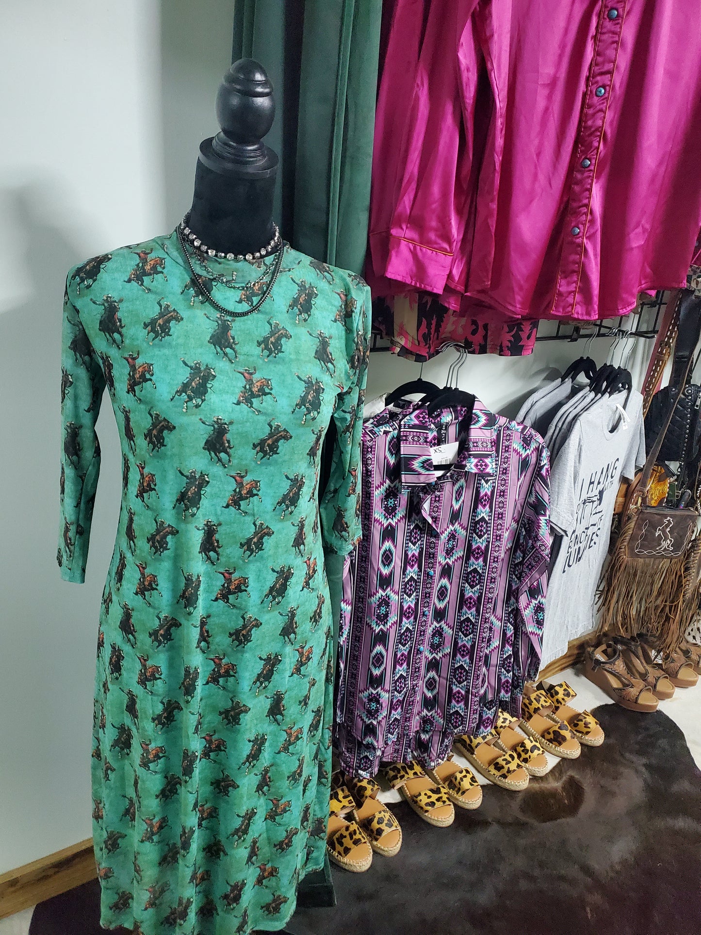 Jade Bronco Babe Dress