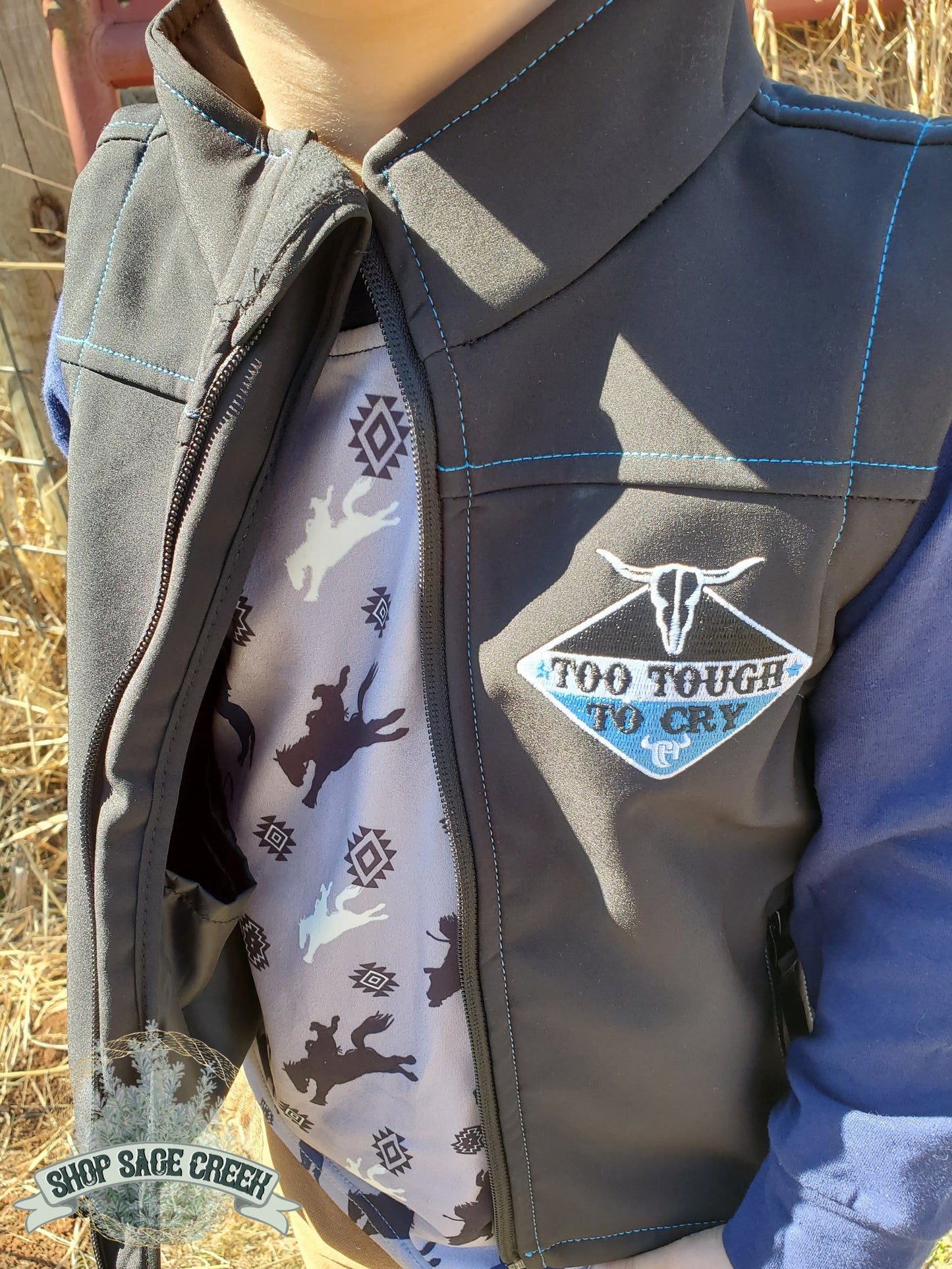 Too Tough To Cry Vest
