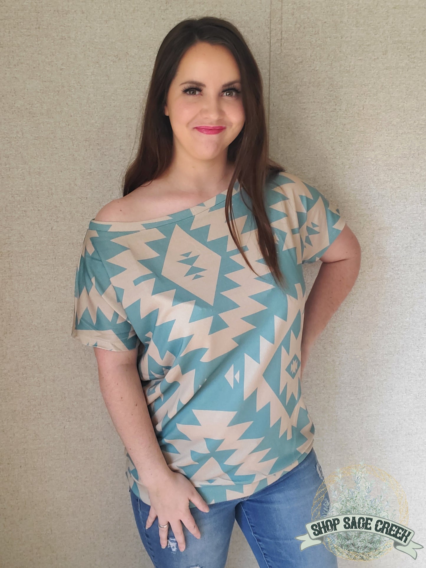 No Second Thoughts Top - Turquoise