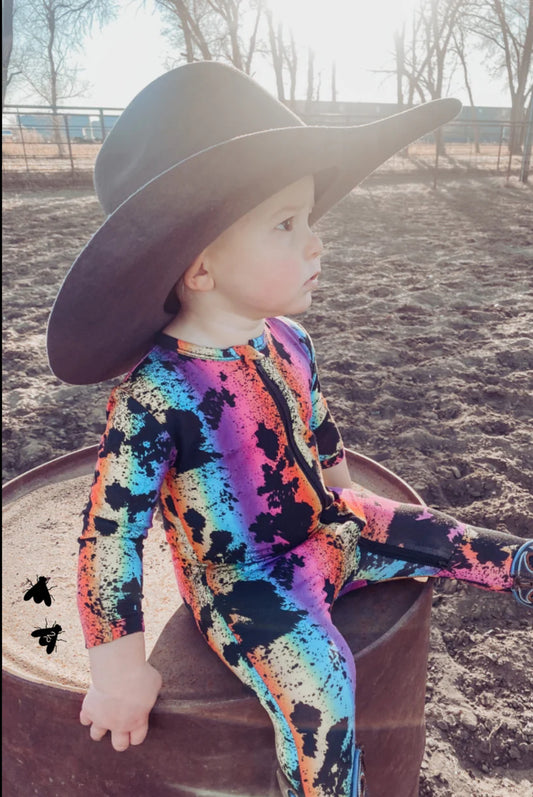 Western style pajamas for babies