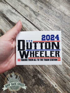 Dutton Wheeler 2024 Sticker