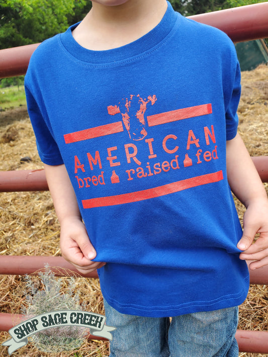 Western style T-shirt for children