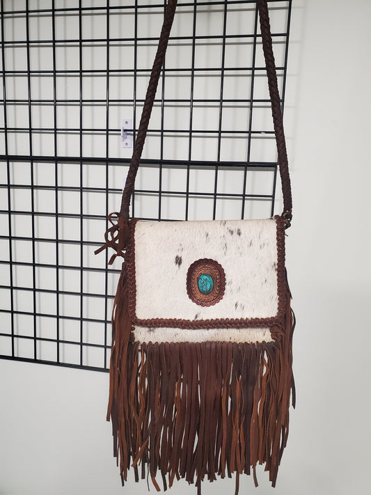 Cattle Drive Fringe Crossbody