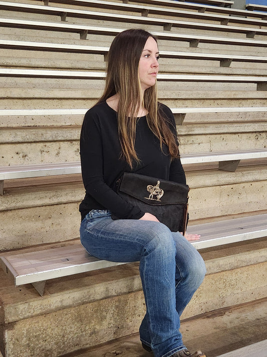 High In The Saddle Purse