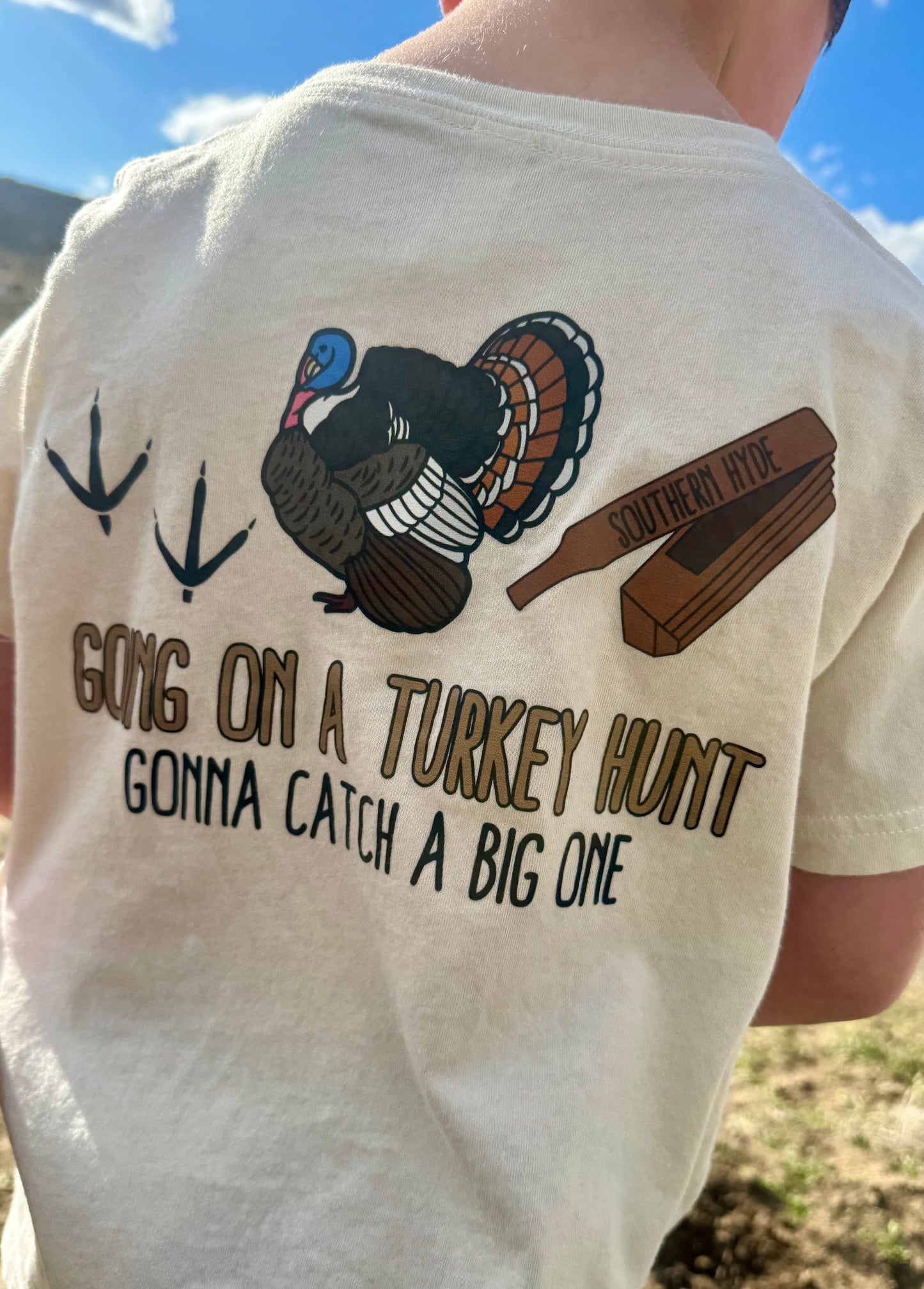 Going On A Turkey Hunt Children’s Tshirt