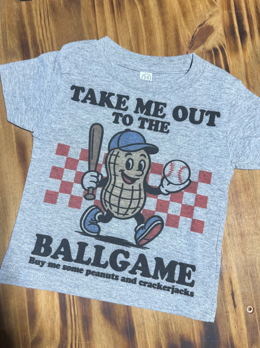 Take Me Out To The Ballgame Childrens Tshirt