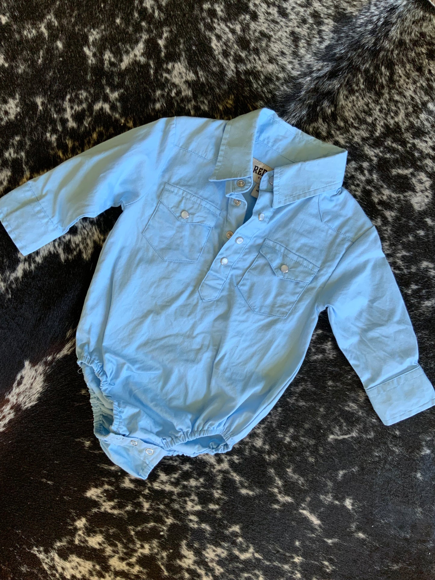 PRE-LOVED Infant Boys Long Sleeve Romper