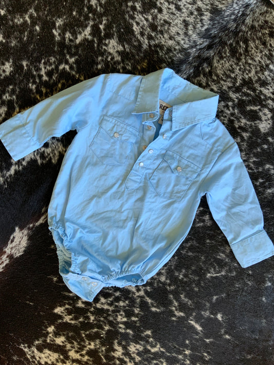 PRE-LOVED Infant Boys Long Sleeve Romper