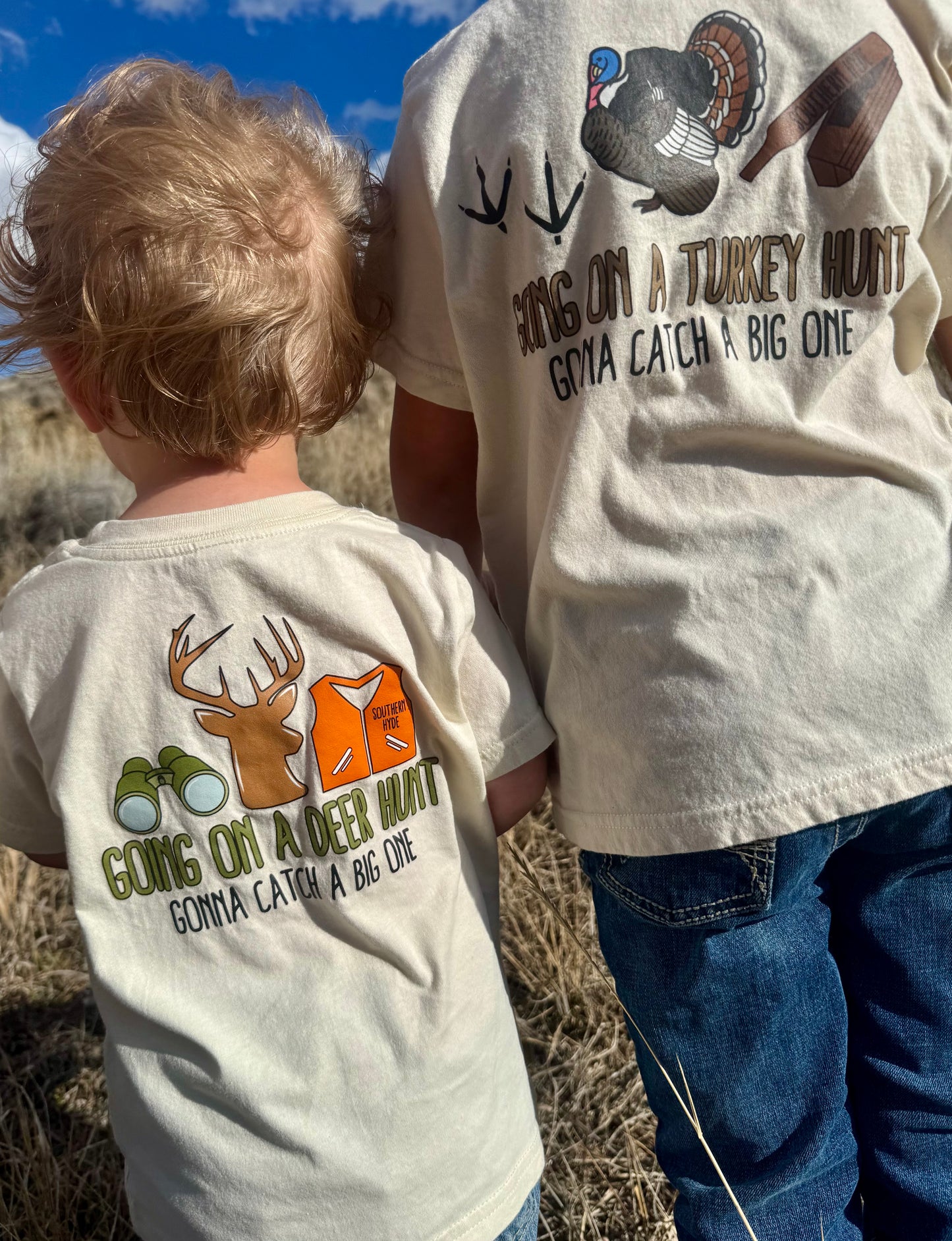 Going On A Turkey Hunt Children’s Tshirt
