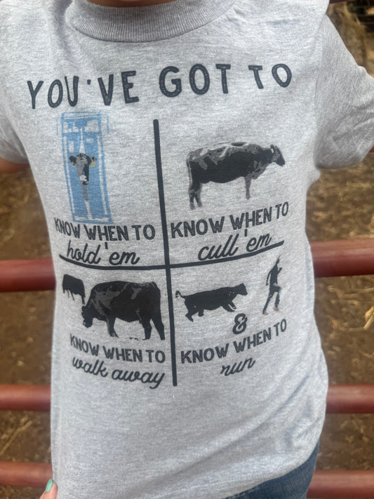 Know When To Hold Em Tshirt
