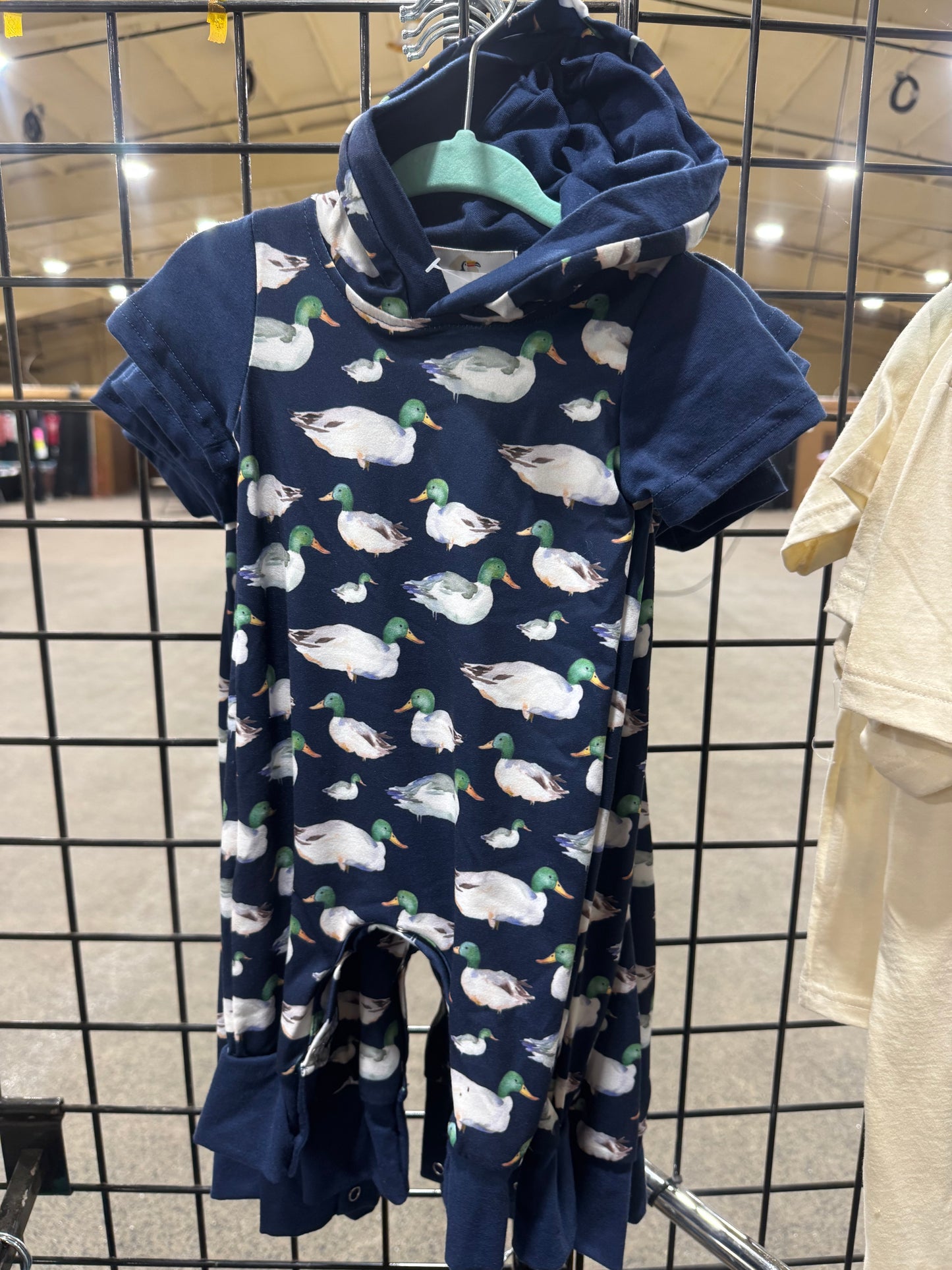 Duck Hooded Romper