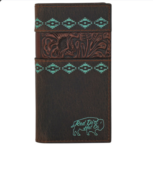 Red Dirt Junior Rodeo Wallet Tooled