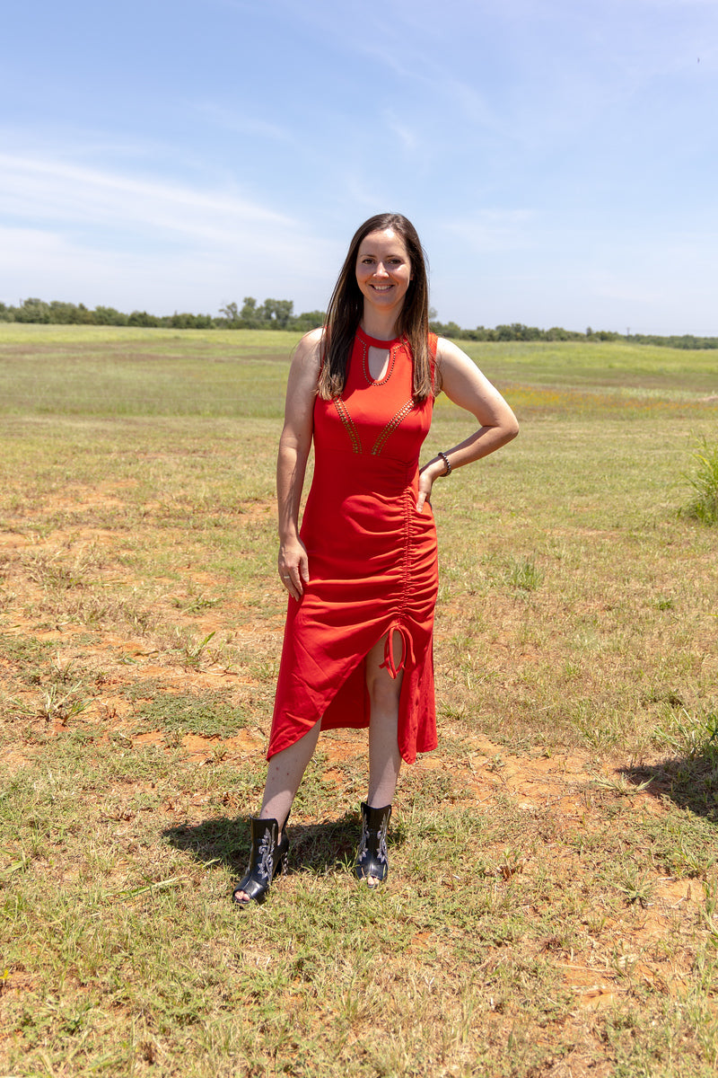 Old Flame Dress [Red]