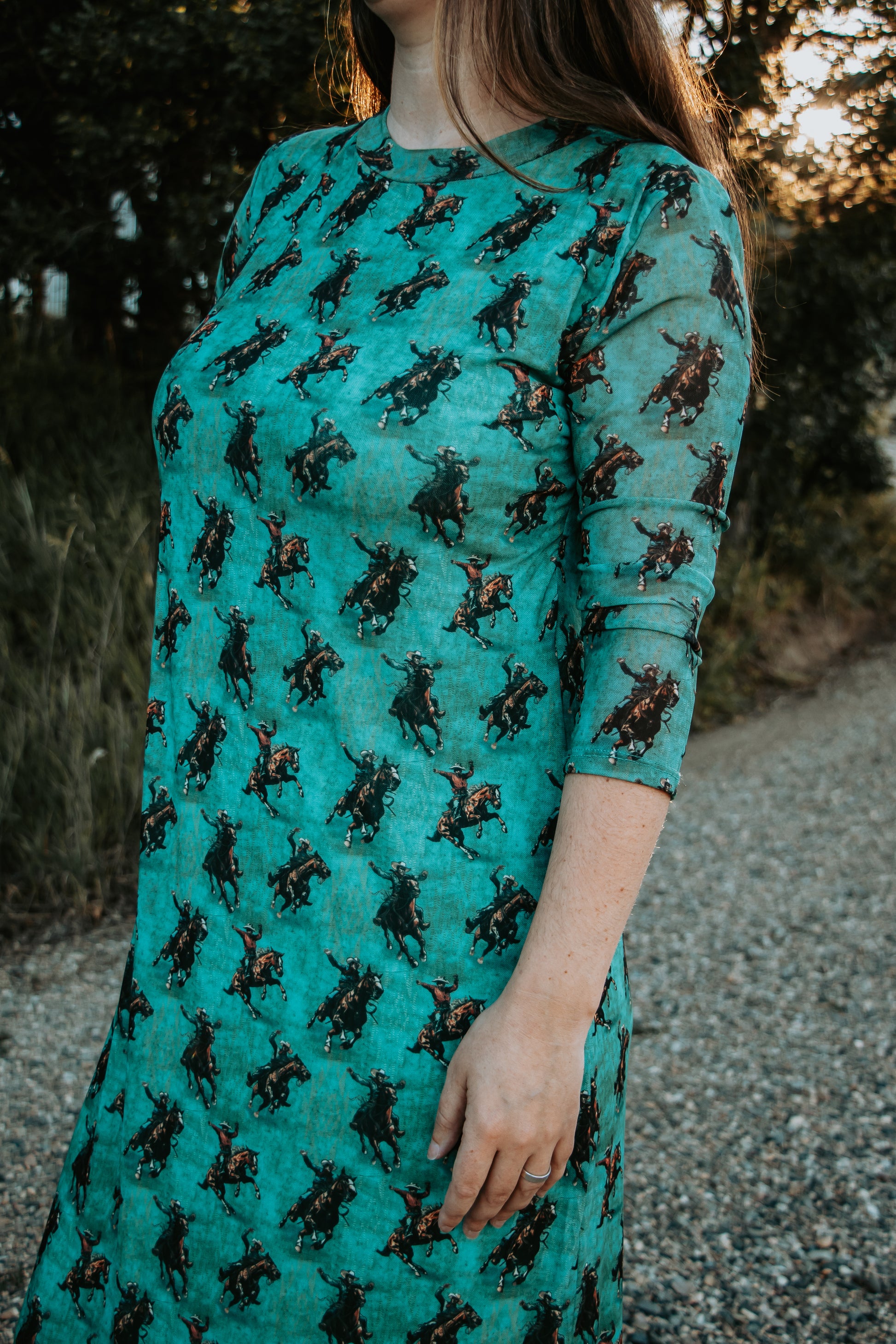 Jade Bronco Babe Dress Sage Creek Western Wear Jade Bronco Babe Dress Sage Creek Western Wear