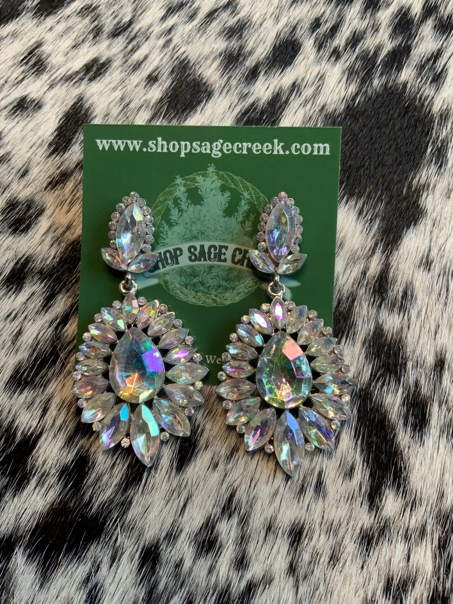 Crystal Rain Earrings
