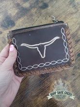 Load image into Gallery viewer, Lovely Longhorn Coin Purse