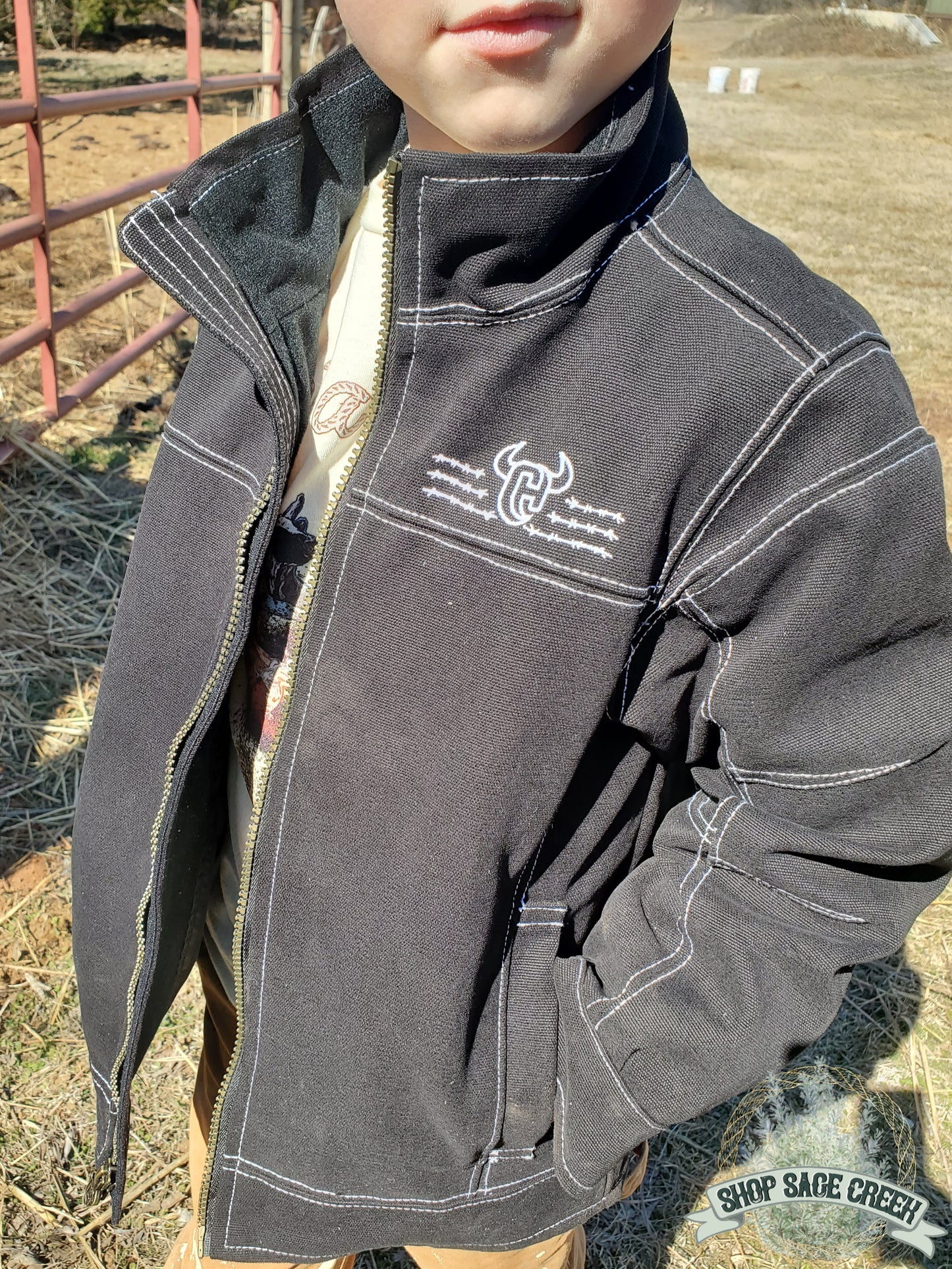 Black Canvas Woodsman Jacket