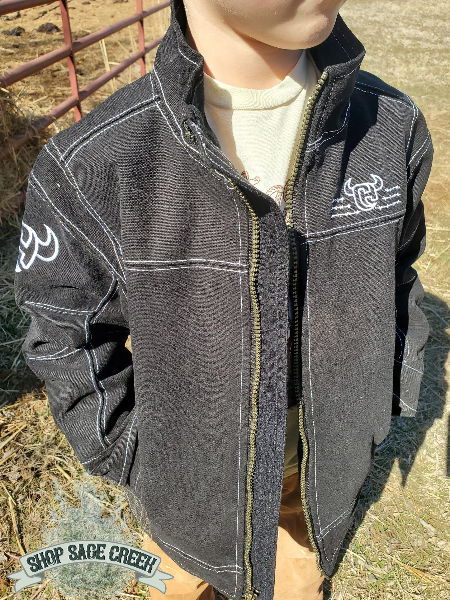 Black Canvas Woodsman Jacket