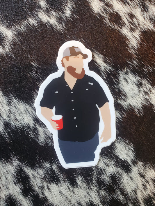 Country Singer Sticker