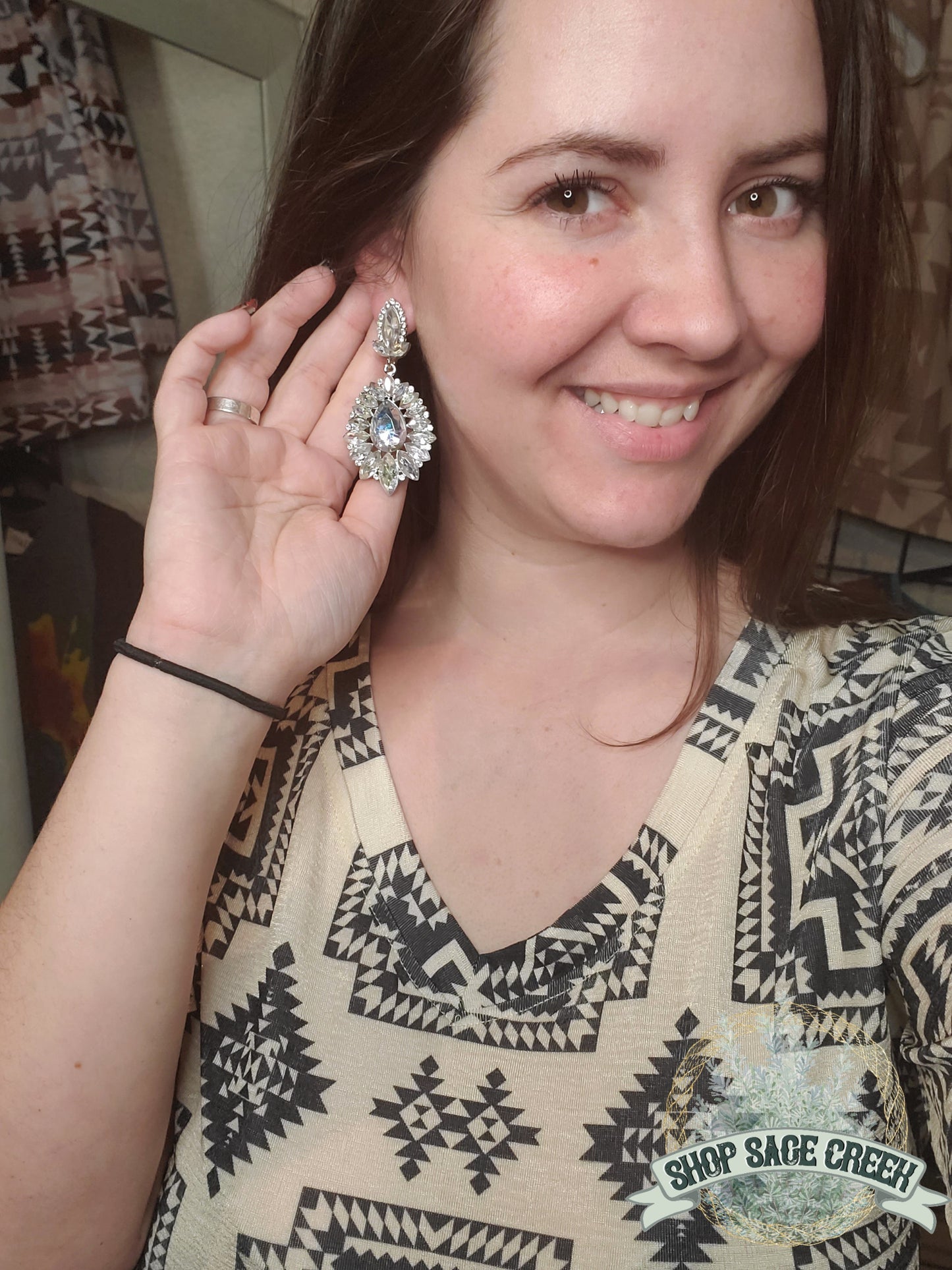 Crystal Rain Earrings