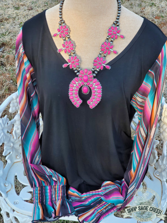 Western style womens shirt